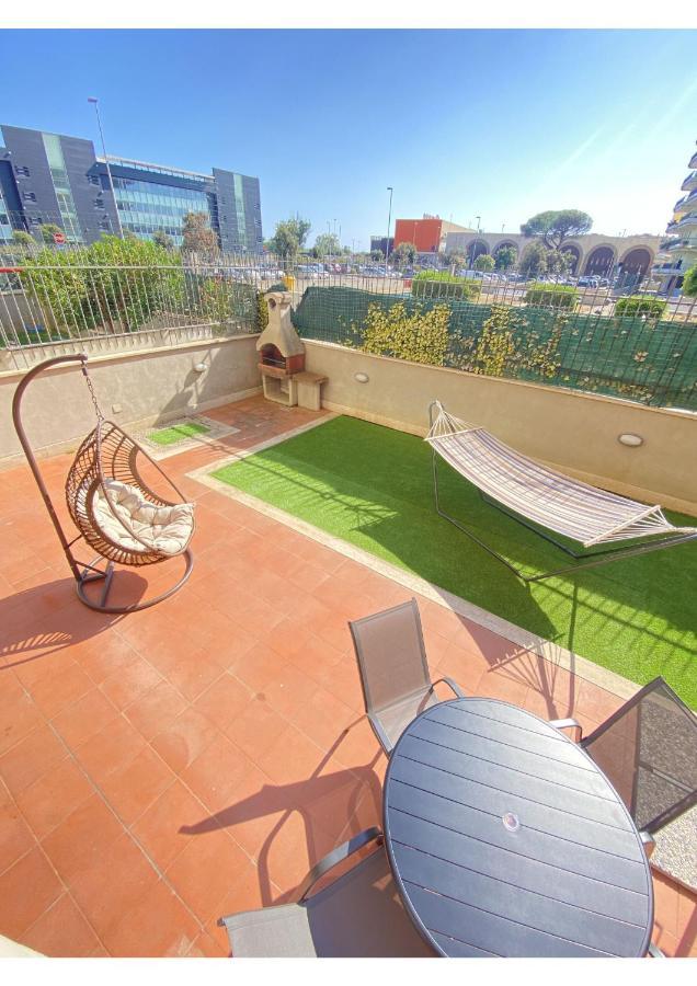 Sun Nest Apartment - Terrace & Garage Fiumicino Extérieur photo