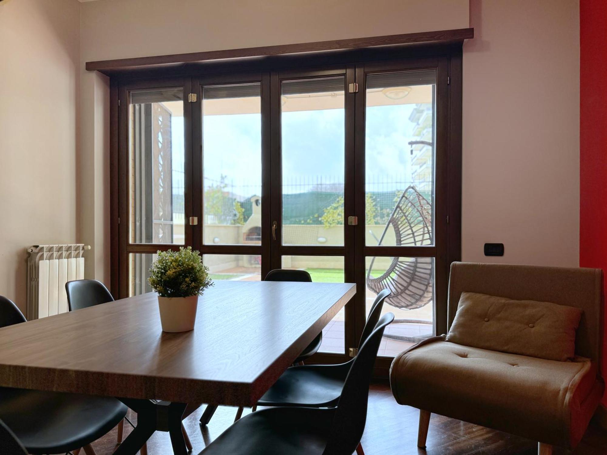 Sun Nest Apartment - Terrace & Garage Fiumicino Extérieur photo
